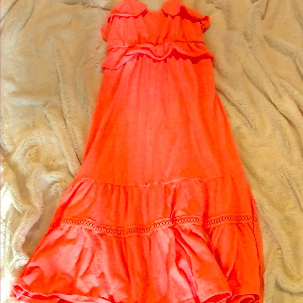 long coal dress